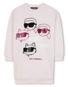 KARL LAGERFELD KIDS Рокля-суитшърт с лого