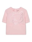KARL LAGERFELD KIDS Рокля тип тениска с лого