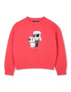 KARL LAGERFELD KIDS Суитшърт с лого