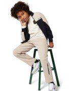 KARL LAGERFELD KIDS Суитшърт с цип и лого - Черен/Бежов
