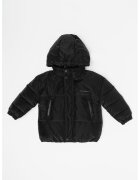 KARL LAGERFELD KIDS Зимно яке с джобове с цип
