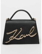 Karl Lagerfeld Кожена чанта през рамо Signature