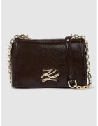 Karl Lagerfeld Кожена чанта с лого