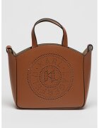 Karl Lagerfeld Кожена чанта Tote с лого
