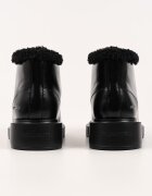 Karl Lagerfeld Кожени боти Черен