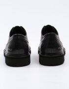 Karl Lagerfeld Кожени обувки с метално лого Черен