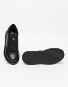 Karl Lagerfeld Кожени спортни обувки Kapri с лого Черен