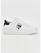 Karl Lagerfeld Кожени спортни обувки с лого
