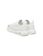 Karl Lagerfeld Мъжки маратонки - KL54623 - Текстил - Бели