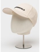 Karl Lagerfeld Регулируема шапка Essential с лого - Черен/Светло бежово