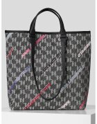 Karl Lagerfeld Шопинг чанта K/Monogram с десен с лого