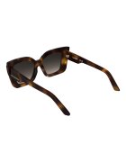 Karl Lagerfeld Слънчеви очила Cat-eye с плътна рамка Кафяв/Оранжев