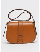 KATE SPADE Кожена чанта през рамо Nouveau - Канелено кафяво