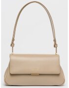 KATE SPADE Кожена чанта за рамо Grace - Светло кафяво