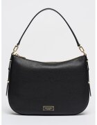 KATE SPADE Кожена чанта за рамо Liv - Черен