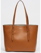 KATE SPADE Кожена шопинг чанта Do It All - Канелено кафяво