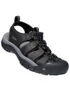 Keen Трекинг сандали Newport - кожени - черни - Черен/Сив