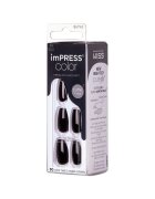 Kiss Изкуствени нокти IMPRESS 30 бр. Черен