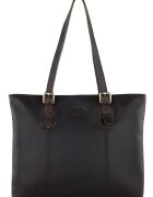 Klondike Дамска чанта за през рамо - серия Rush Lily - KD1315 - 42.5 x 13 x 29 - естествена кожа - кафява - Кафяв
