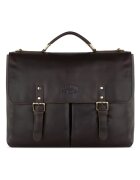 Klondike Мъжка чантичка - KD1316 - 39 x 30 x 10 см - кафява
