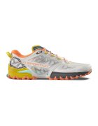 La Sportiva Мрежести обувки за бягане Bushido III с контрасти - Светло сив/Оранжев/Синапено жълто