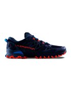 La Sportiva Обувки за трейл Bushido III с нисък профил - Мандарина/Кралско Синьо/Индигово синьо