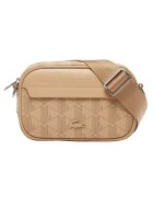 Lacoste Чанта от еко кожа с лого - Бежов