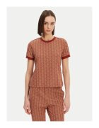 Lacoste Дамска тениска TF3244 - Полиестер/Памук -