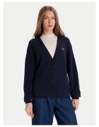 Lacoste Дамска жилетка тъмносиня - зимен пуловер