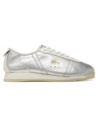 Lacoste Дамски кецове Club-Low - естествена кожа - сребристи