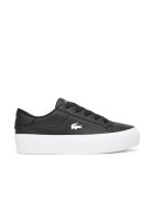 Lacoste Дамски кецове Ziane 7-50CFA0035 - естествена кожа - черно/бяло