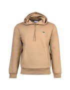 Lacoste Худи с джоб кенгуру - Кафяв