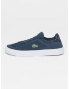 Lacoste Кецове LA Pique 2.0 с лесно обуване - Бял/Тъмносин