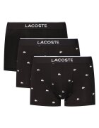 Lacoste Комплект от 3 чифта мъжки боксерки - Черно - Бяло
