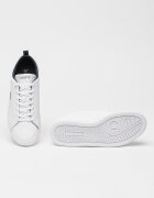 Lacoste Кожени спортни обувки до глезена Court Base с лого Бял