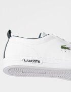 Lacoste Кожени спортни обувки до глезена Court Base с лого Бял