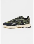 Lacoste Маратонки Neo с кожа и мрежа - Каки/Тъмносин