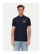 Lacoste Мъжка поло тениска PH8742 - памук - тъмносиньо