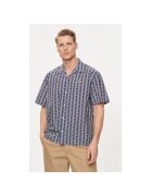 Lacoste Мъжка риза 303717841 - Памук/Лиосел - Кафява
