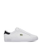 Lacoste Мъжки кецове - естествена кожа - бели