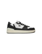 Lacoste Мъжки спортни обувки - 748SMA0042 - Естествена кожа - - Бял/Черен