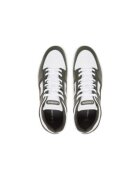 Lacoste Мъжки спортни обувки - 749SMA0037 - Естествена кожа - 46 EU - Бял/Зелен - Бял/Зелен