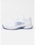 Lacoste Спортни обувки Tech Point с мрежести зони - Пастелносин/Бял