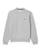 Lacoste Суитшърт с памук с лого - Сив