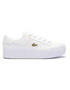 Lacoste Тренировъчни обувки от кожа Ziane с равна платформа