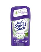 Lady Speed Stick Твърд дезодорант Derma+Care Aloe 40 гр