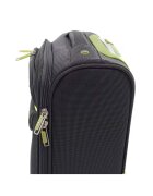 Lamonza Куфар Superlight 40x30x21 см Сив/Зелен