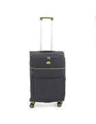 Lamonza Куфар Superlight 68x41x26 см 3.1 кг разширяем 30% сиво / зелено