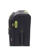 Lamonza Куфар Superlight 68x41x26 см 3.1 кг разширяем 30% сиво / зелено