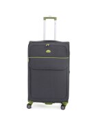 Lamonza Куфар Superlight 78X47x29 см 36 кг сив / зелен